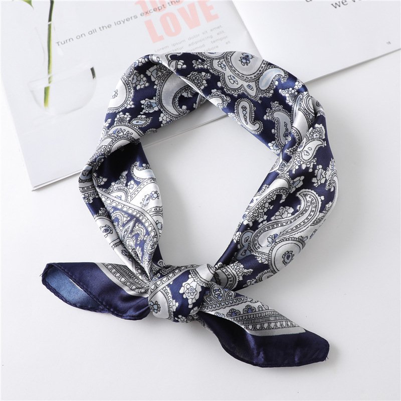 Face Scarf Mask - Шелковый платок 60 см класса люкс