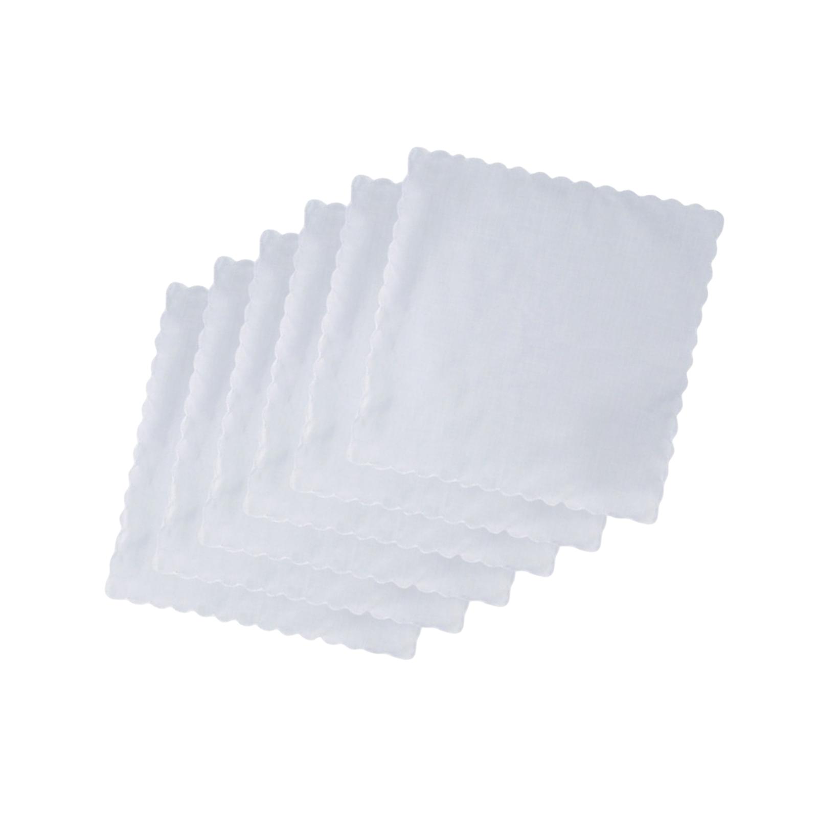 Handkerchief Cotton Men - 6 шт. хлопковых носовых платков для
