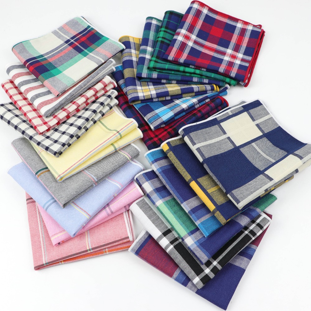 Handkerchief Cotton Men - Мужской Хлопковый носовой платок, тканые носовые