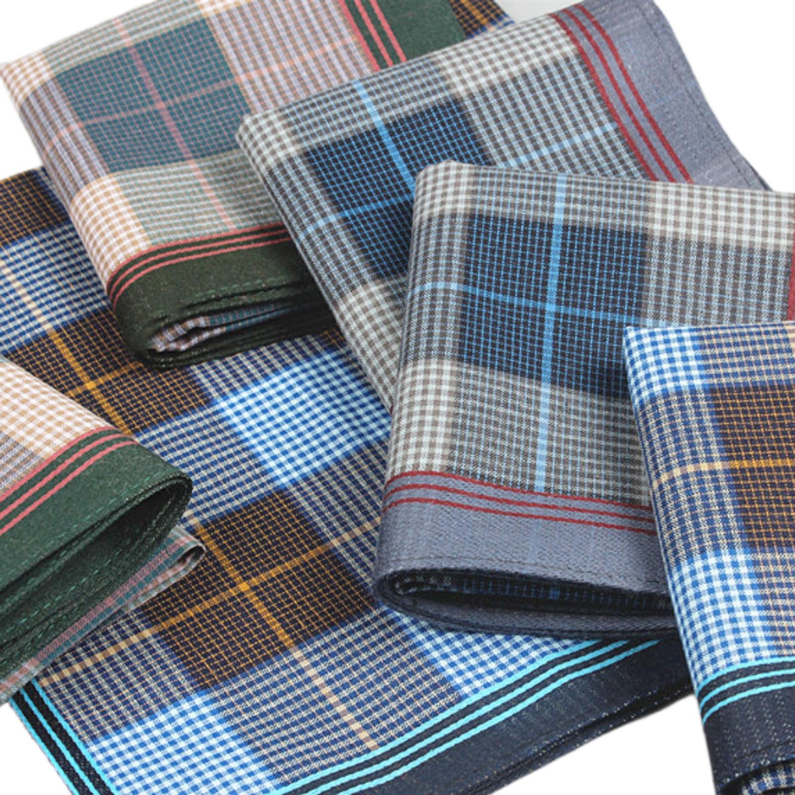 Набор из 6 хлопковых платков у – обзор и цена Handkerchief Cotton Men