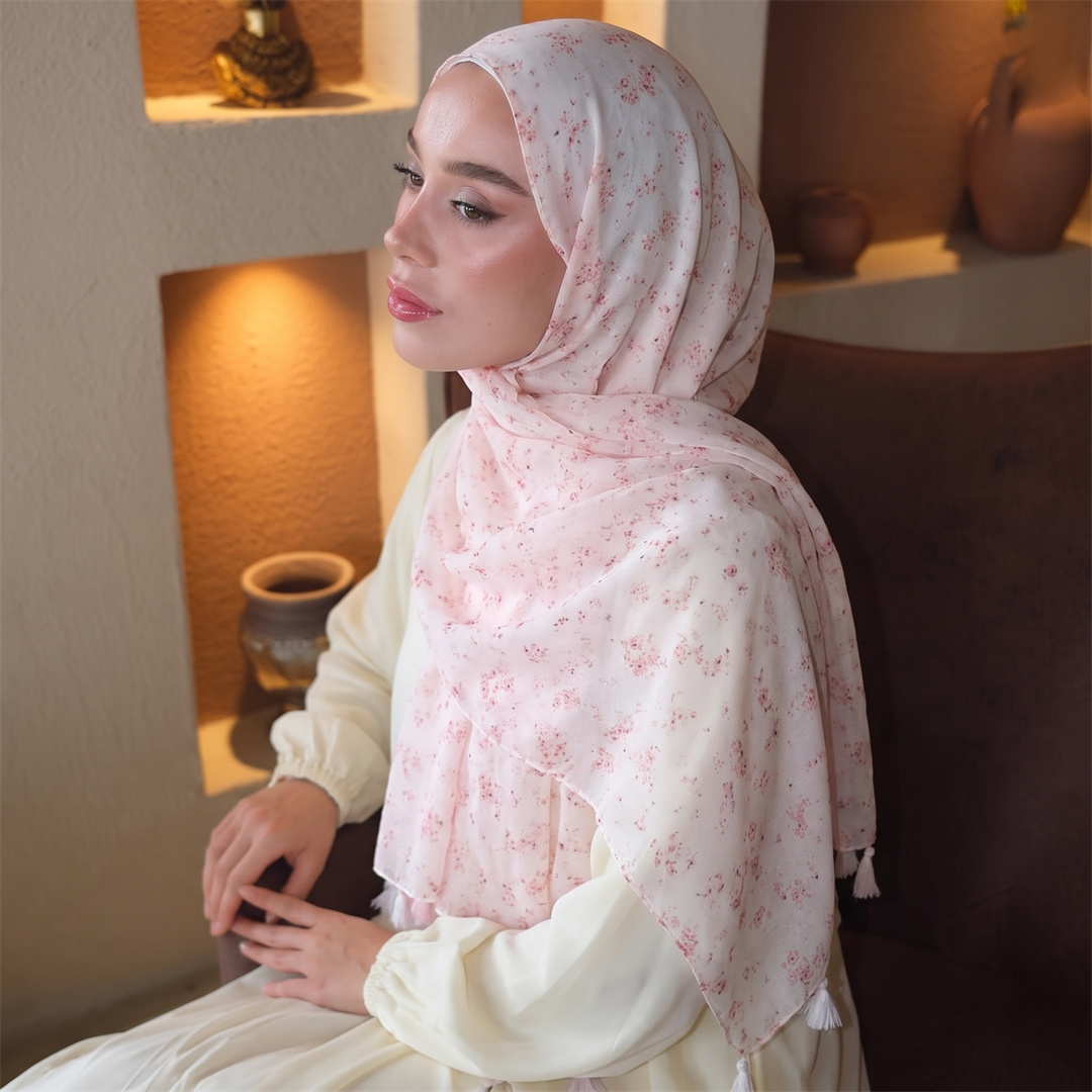 Модный женский хиджаб с бахром – обзор и цена Face Scarf Mask