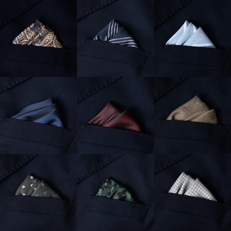 2 шт., мужской костюм, карманн – обзор и цена Pocket Square Set
