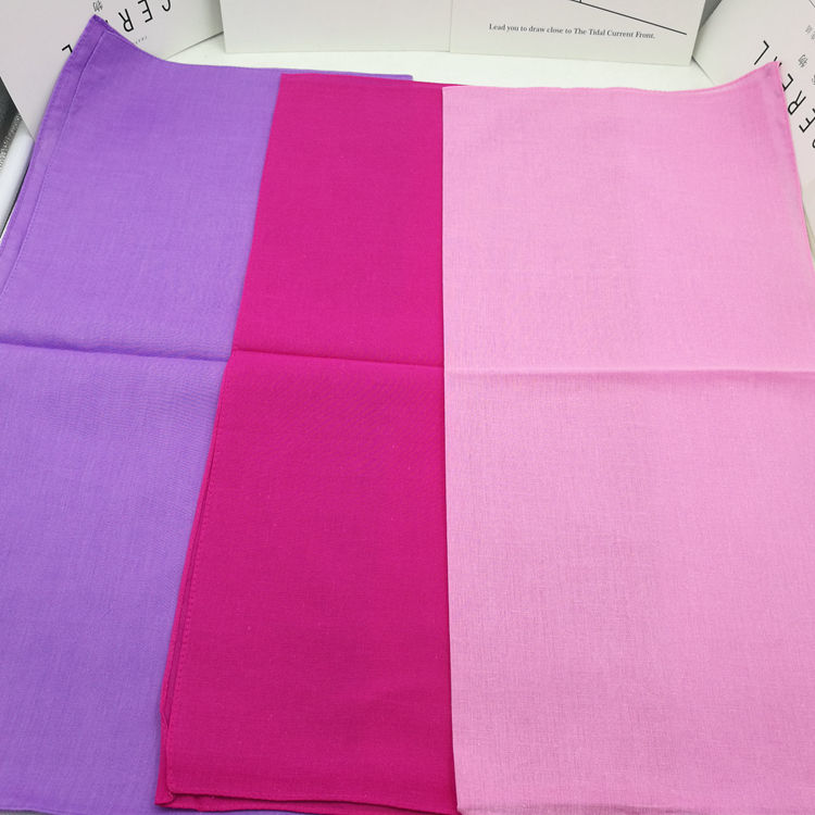Однотонная хлопковая бандана в – обзор и цена Bandana Cotton