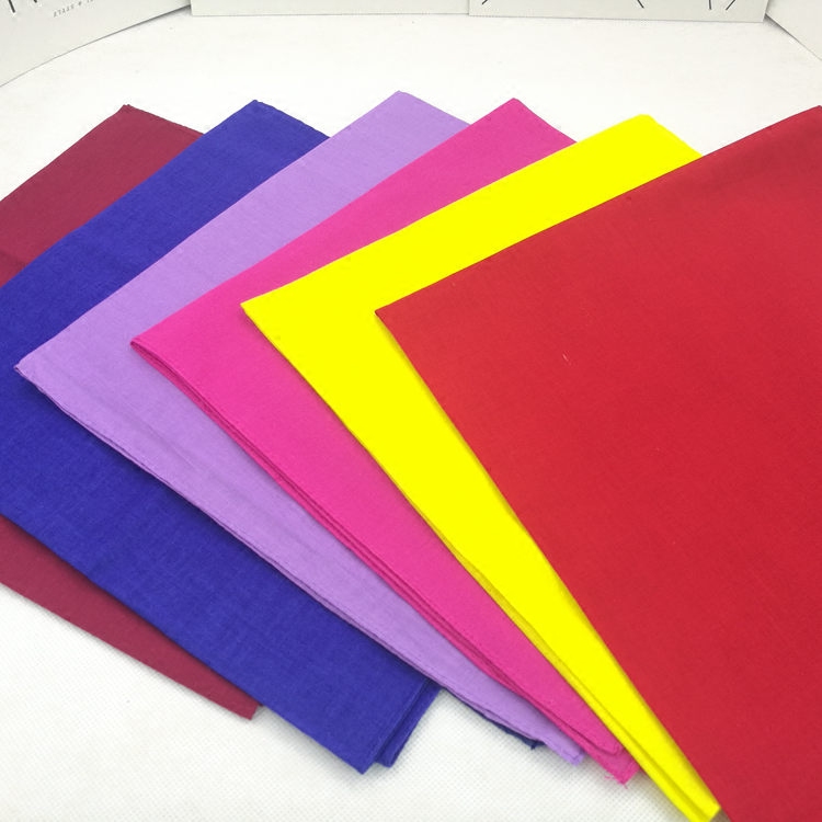Однотонная хлопковая бандана в – обзор и цена Bandana Cotton