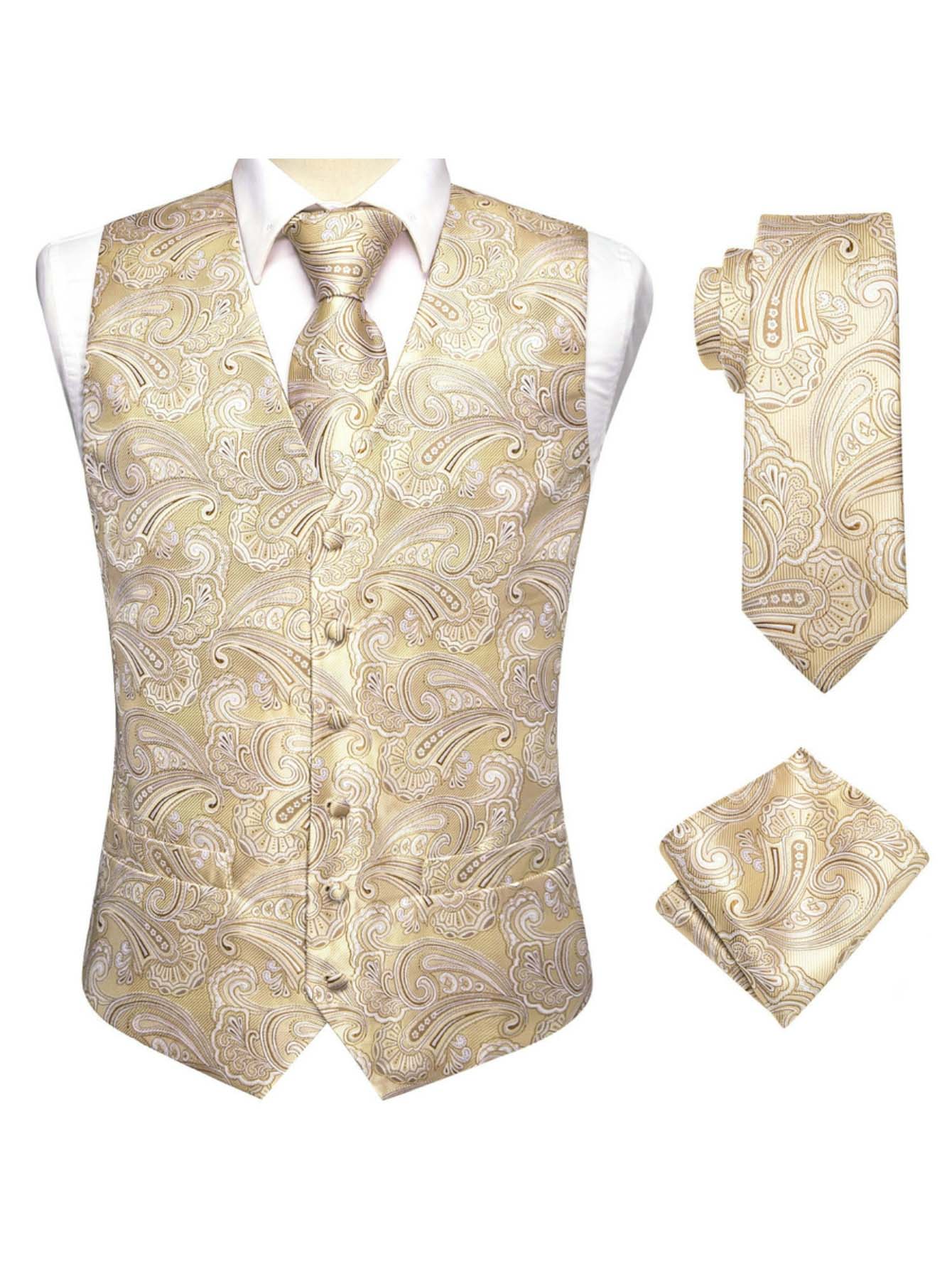 Мужской костюм-тройка Apricot: – обзор и цена Pocket Square Set