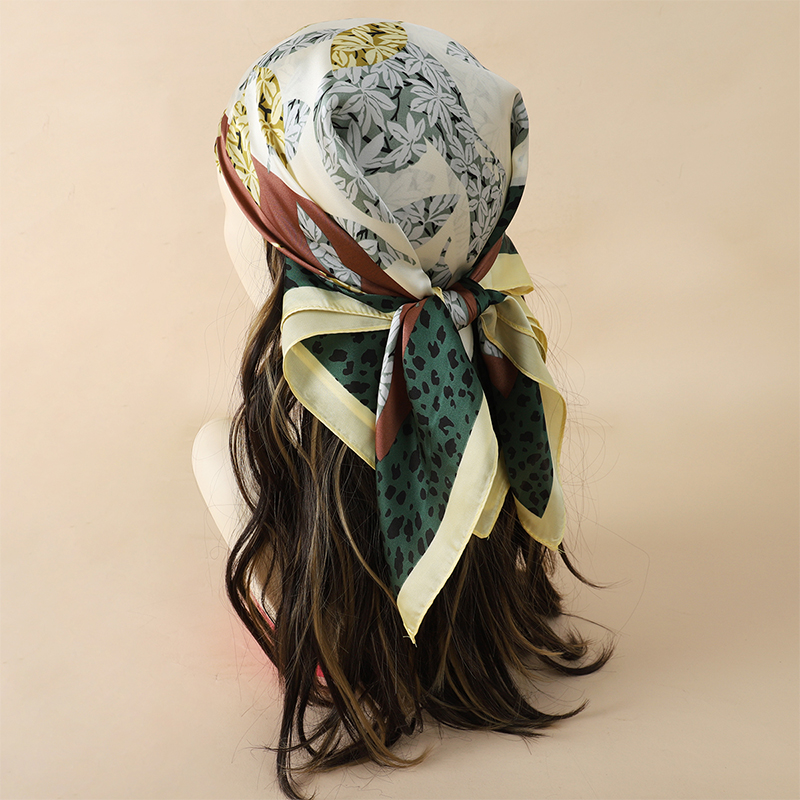 70x70 см женский шарф шелковый – обзор и цена Face Scarf Mask